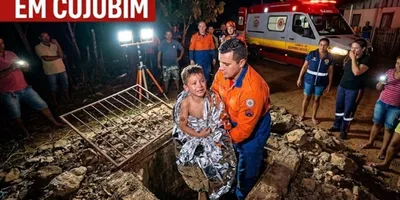 Criança é resgatada após cair em poço no município de Cujubim (RO)