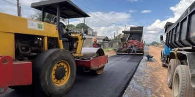 Vale do Jamari: Nova pavimentação urbana beneficia vias em Cujubim com apoio do Governo de RO
