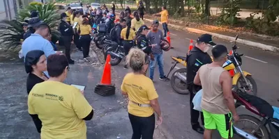 Ações do Maio Amarelo são intensificadas com palestras e pit-stop educativo em Porto Velho